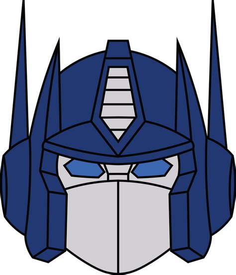 Optimus Prime Head by DrawinDroid on DeviantArt