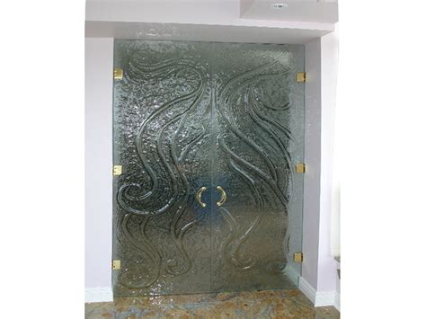 TEXTURED GLASS DOOR (FRM-12) - CBD Glass