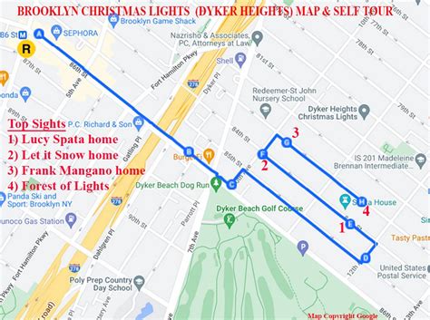 Brooklyn Christmas Lights at Dyker Heights: Info / Map / Tour