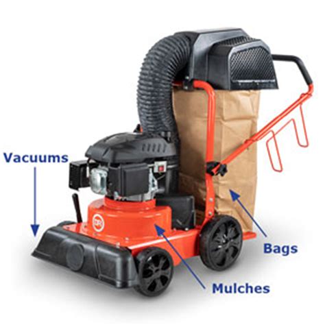 DR Leaf and Lawn Vacuum PILOT XTSP (Direct Bagging) Self-Propelled ...