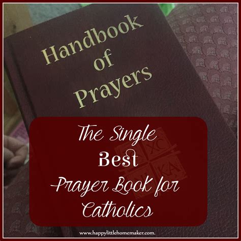 The Single Best Prayerbook for Catholics {Book Review} - Happy Little Homemaker