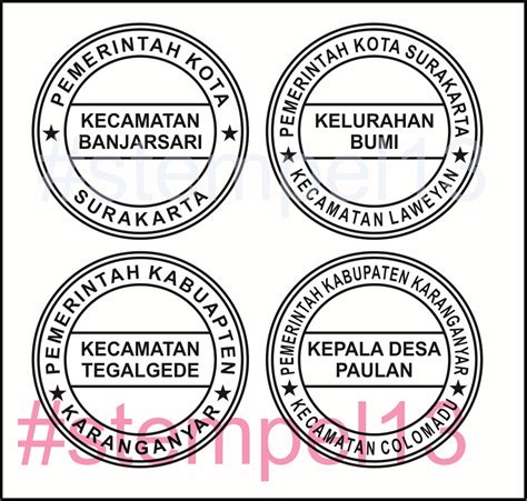 Stempel Desa Png - 42+ Koleksi Gambar