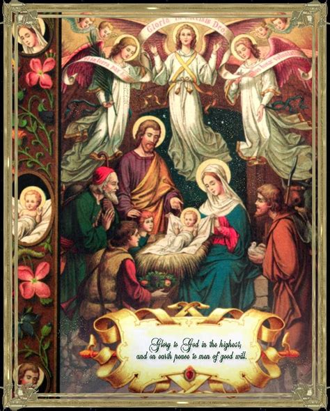 Catholic Activities: Free Printable Nativity Scenes and Manger Scenes to Color | Nativity of ...