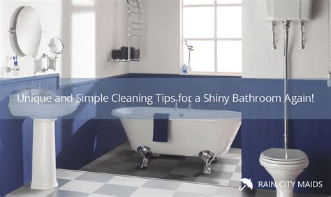 Simple Bathroom Cleaning Tips | Blog