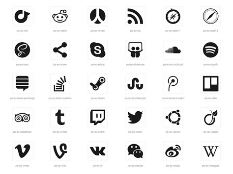 Free Social Media Icons Pack