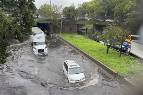 New York City area under state of emergency after storms flood subways ...