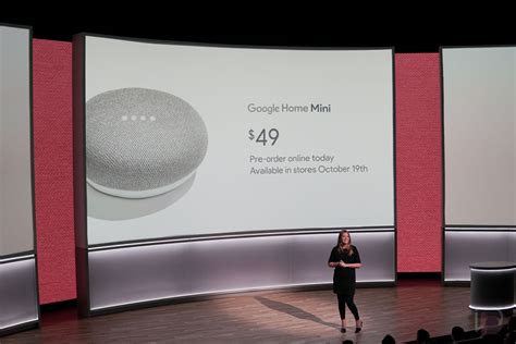 Google Home Mini Announced, Available October 19 for $49