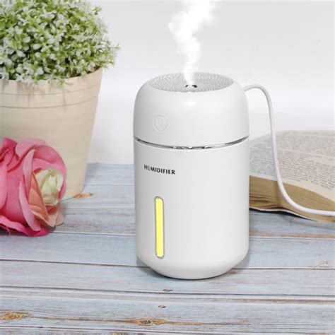 LYUMO USB Humidifier Air Purifier Portable Mini Humidifier Hydrating Air Mist Purifier for Home ...