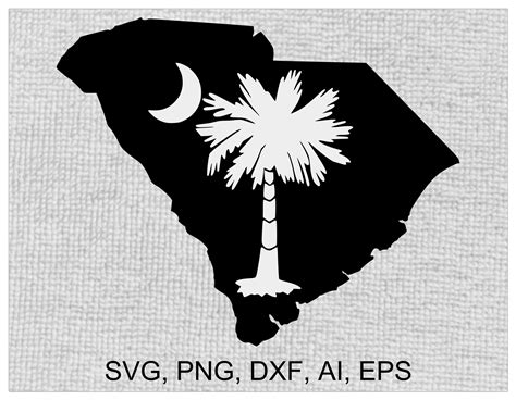 South Carolina State Logo Decal SVG digitaler Download - Etsy Österreich