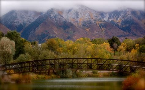Salem, UT : The Arch Bridge at Salem Pond photo, picture, image (Utah ...