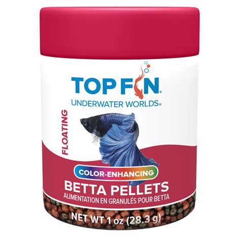 Top Fin® Betta Bits Color Enhancing Pellets Fish Food