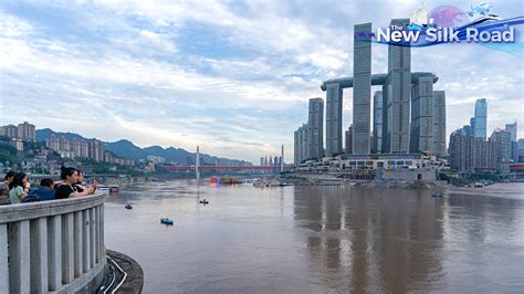 Live: A view of Chongqing's skyline and Chaotianmen Port - CGTN