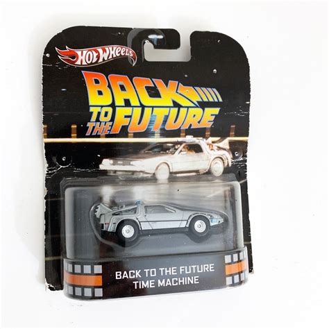Hot Wheels Back to the Future Delorean DMC-12 Toy Car Movie - Etsy
