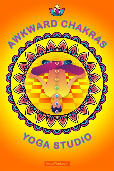 Awkward Chakras Yoga Studio - imagiNed Conceptual Artistry