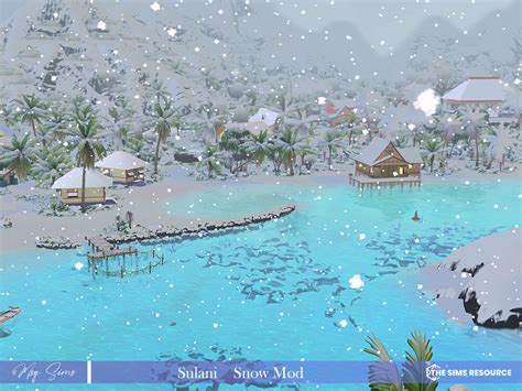 The Sims Resource - Sulani Snow Mod