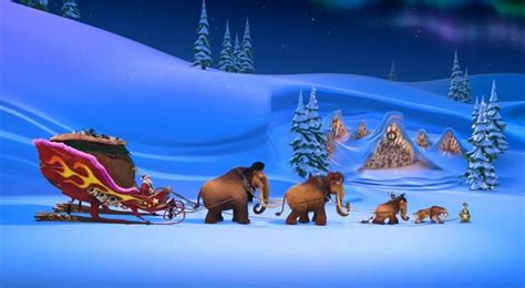 Ice Age A Mammoth Christmas Santa's sleigh by queenElsafan2015 on DeviantArt