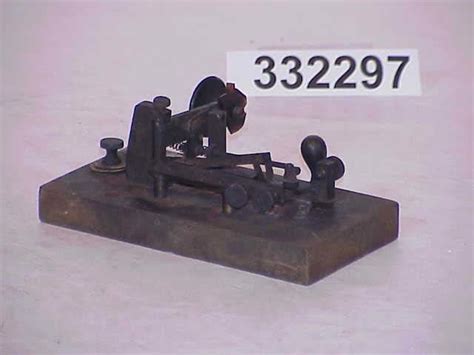 Semi-automatic Telegraph Key | Smithsonian Institution