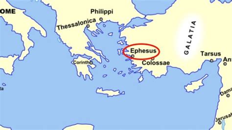 Map of Ephesus - All that you need to know before visiting Ephesus