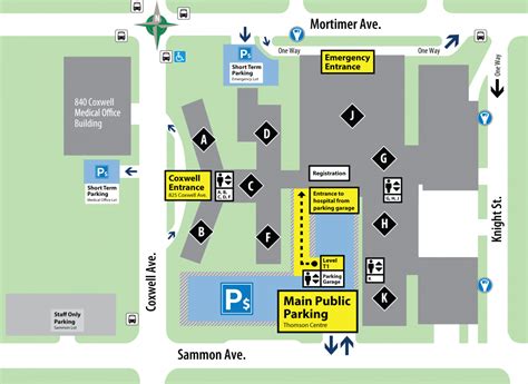 Hospital Campus Map - Effective November 1, 2022 | Michael Garron ...