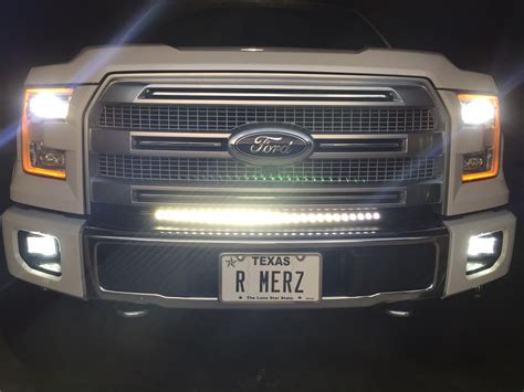 30" Curved LED Light Bar Installed - Ford F150 Forum - Community of ...