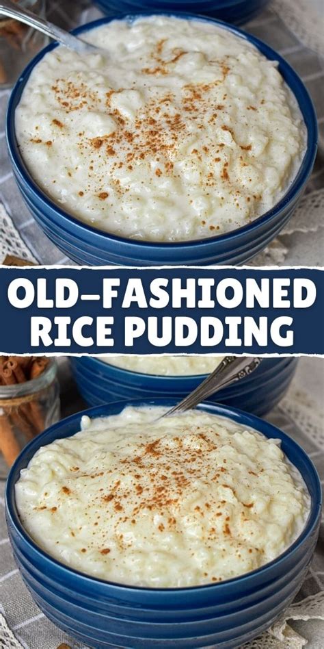 BEST Old-Fashioned Rice Pudding Recipe