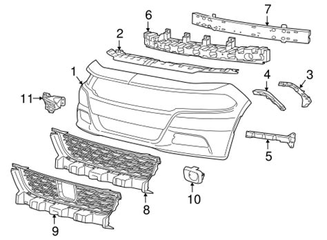 Bumper & Components - Front for 2018 Dodge Charger | Mopar Parts