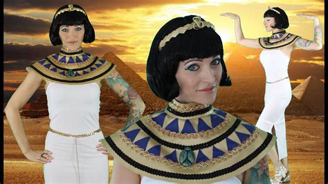 DIY Cleopatra Costume 🎃 Halloween Costume - YouTube