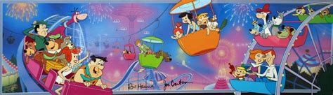 Original Hanna Barbera Limited Edition Cel, Theme Park | Theme park ...