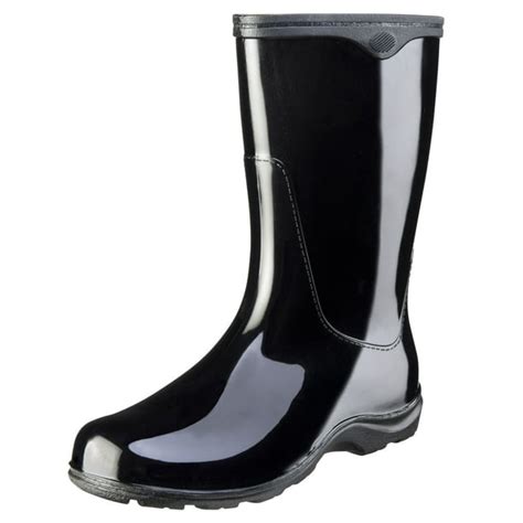 Sloggers - Sloggers Women's Black Waterproof Rain Boots - Walmart.com ...