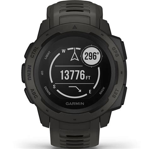 Garmin Instinct Military GPS Graphite Watch 010-02064-00