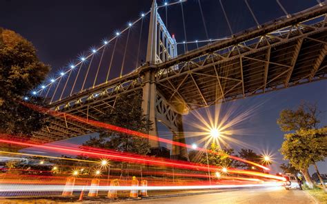 triborough rfk, Bridge, New, York, Timelapse, Traffic, Vehicles, Cars, Architecture, World ...