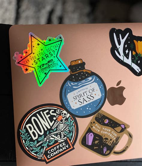 My Latest Obsession: STICKER MULE HOLOGRAPHIC STICKERS! - Jennifer L. Armentrout