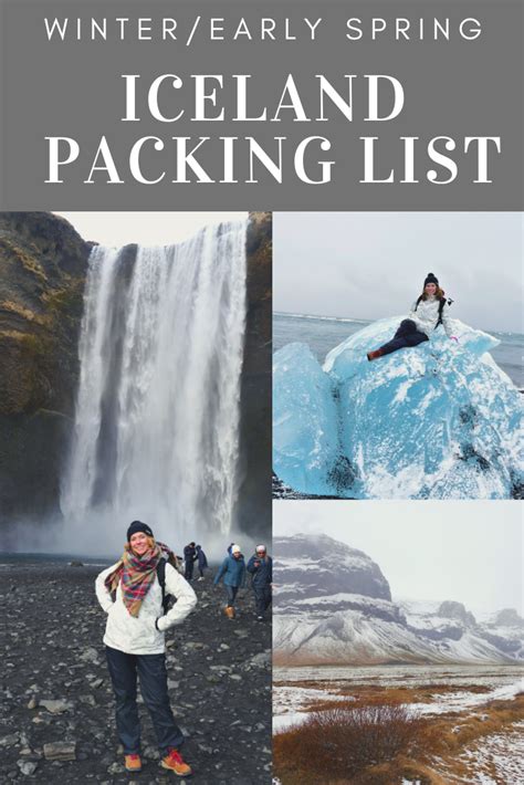 Iceland packing list winter early spring – Artofit