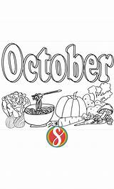 Free October Coloring Pages — Stevie Doodles sketch template