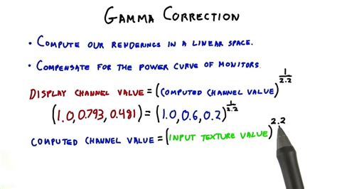 Gamma Correction - Interactive 3D Graphics - YouTube