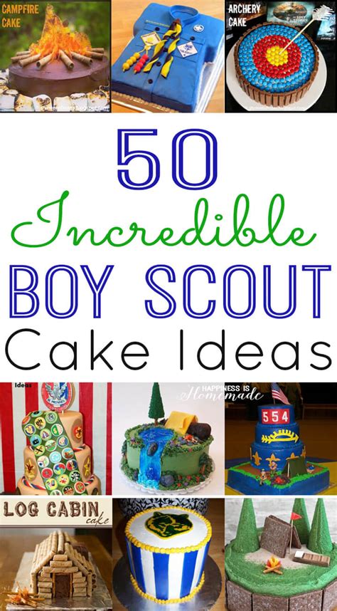 50 Incredible Boy Scout Cake Ideas - Happiness is Homemade