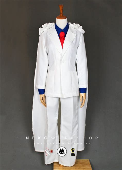 Magic Kaito Detective Conan – Kaitou Kid Cosplay Costume – Neko Workshop