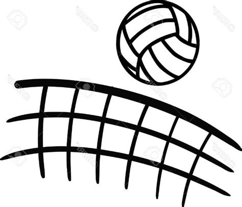 HD Volleyball Net Sketch Vector Pictures » Free Vector Art, Images ...