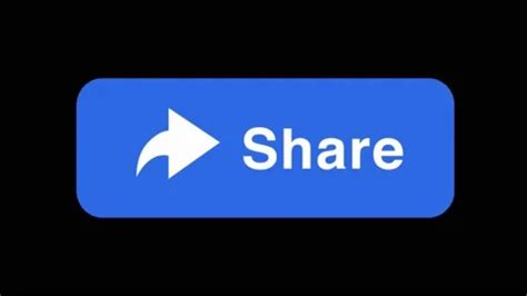 Facebook Share Button Social Media Anima... | Stock Video | Pond5