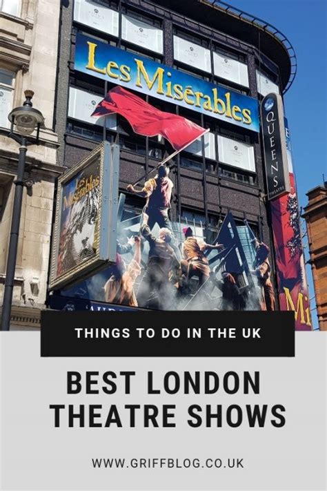 My Favourite London Theatre Shows - Griffblog Travel & Book Blog