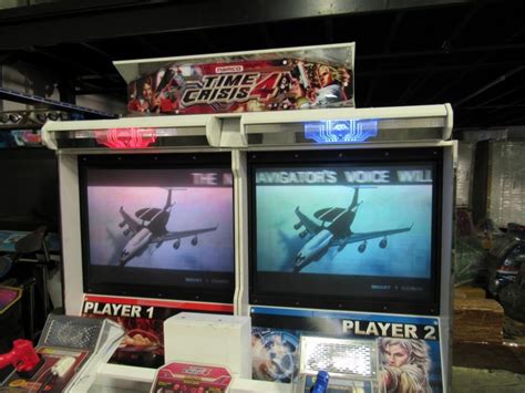 TIME CRISIS 4 DELUXE TWIN 50" SHOOTER ARCADE GAME