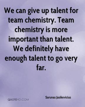 Quotes About Team Chemistry. QuotesGram