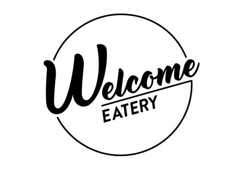 WELCOME EATERY Eatery, Logo Branding, Welcome, Book Worth Reading, Logo Design, Behance, Tech ...