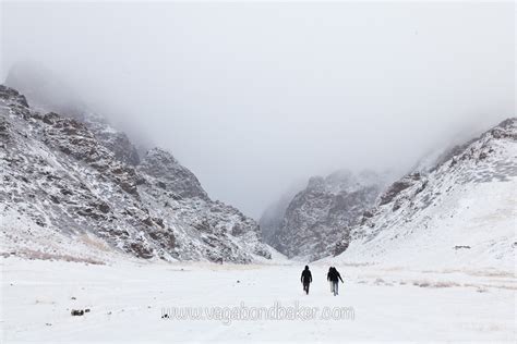 There are no road signs in the Gobi Desert. Part 3: Snow - Vagabond Baker