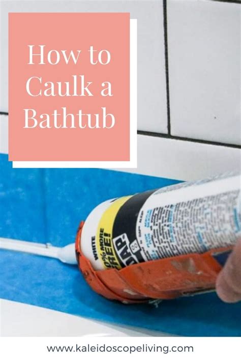 How to Caulk a Bathtub (A Cautionary Tale) | Designertrapped.com