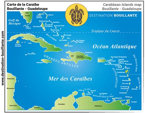 Carte Des Caraibes