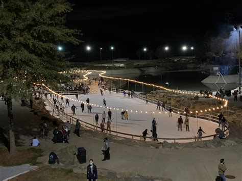 Last week for Ice Skating at U.S. National Whitewater Center - Charlotte On The Cheap