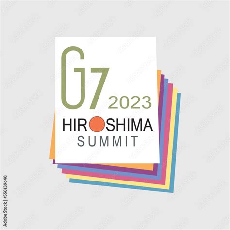 Official Japan G7 Logo, G7 summit in Hiroshima, G7 2023, vector file Stock Vector | Adobe Stock