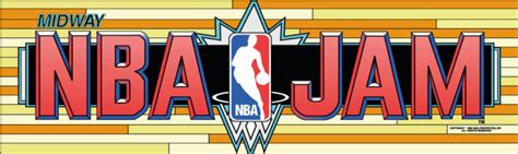 NBA Jam marquee | Arcade Art Files