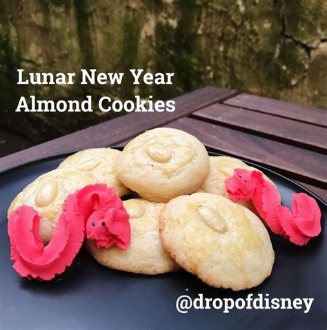 Lunar New Year Almond Cookies - Drop of Disney | Resep